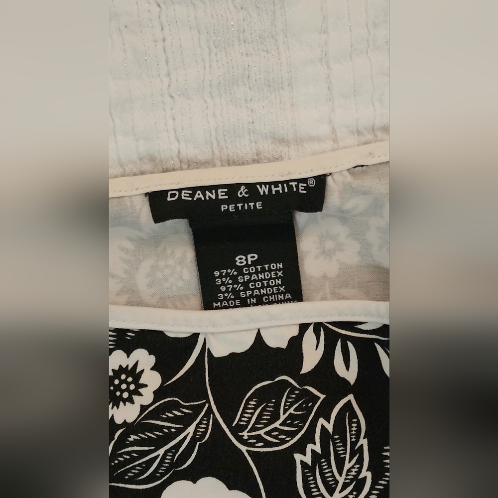 ℰ𝓋ℯ𝓇𝒹𝒶𝓎 𝒞𝒶𝓈𝓊𝒶𝓁, ℬ𝓁𝒶𝒸𝓀 & 𝒲𝒽𝒾𝓉ℯ, ℱ𝓁ℴ𝓇𝒶𝓁 𝒮𝓀𝒾𝓇𝓉 - Picture 3 of 4